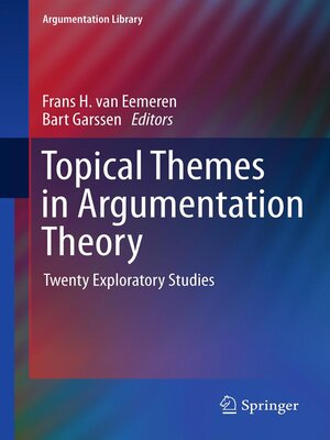 cover image of Topical Themes in Argumentation Theory